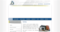 Desktop Screenshot of d-profil.hu